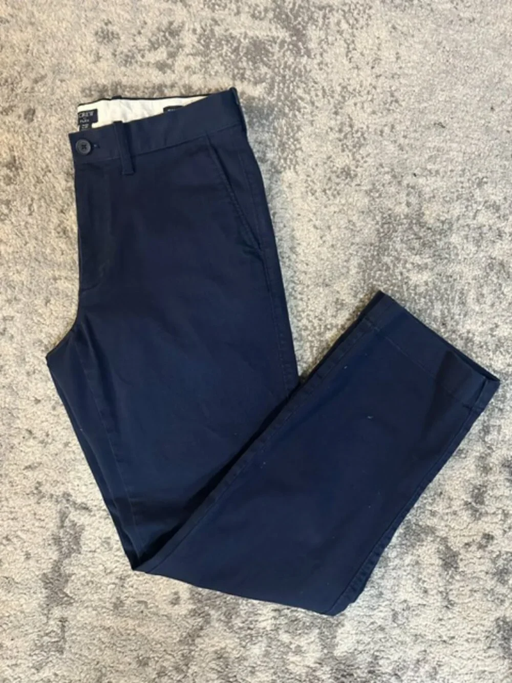 J.Crew Men's Straight-Fit Flex Chino Pants - Navy Blue - 30x30